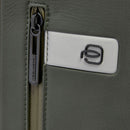 Zaino Uomo PIQUADRO con Porta PC 15.6" in Pelle Verde - Grigio Linea Urban - CA6384UB00