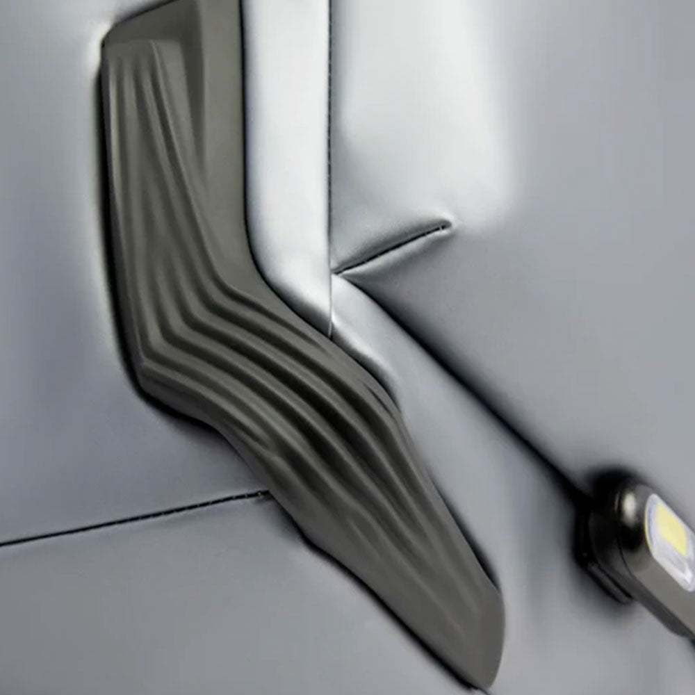 Zaino PIQUADRO Con Porta Pc 14" in Tessuto Argento e Nero Linea Corner 2.0 - CA6464C2OW