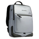 Zaino PIQUADRO Con Porta Pc 14" in Tessuto Argento e Nero Linea Corner 2.0 - CA6464C2OW