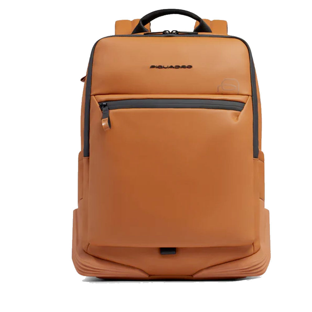 Zaino PIQUADRO Con Porta Pc 14" in Tessuto Cuoio Linea Corner 2.0 - CA6464C2OW