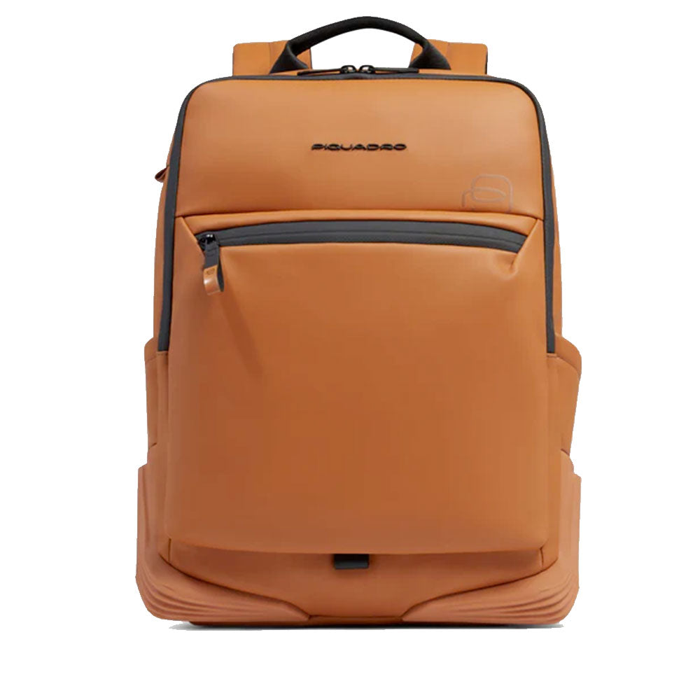 Zaino PIQUADRO Con Porta Pc 15,6" in Tessuto Cuoio Linea Corner 2.0 - CA6465C2OW