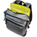 Zaino PIQUADRO Con Porta Pc 15,6" in Tessuto Argento - Nero Linea Corner 2.0 - CA6465C2OW