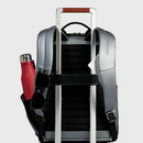 Zaino PIQUADRO Con Porta Pc 15,6" in Tessuto Argento - Nero Linea Corner 2.0 - CA6465C2OW