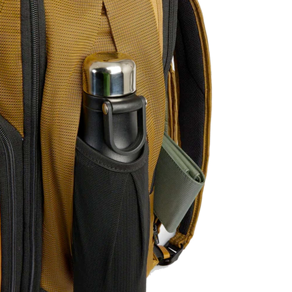 Zaino da Bici PIQUADRO in Nylon Riciclato Senape con Porta Pc 17,3" Linea PQ-Earth - CA6631S137