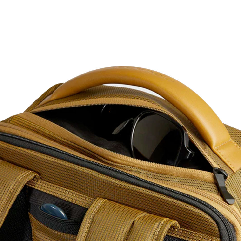 Zaino da Bici PIQUADRO in Nylon Riciclato Senape con Porta Pc 17,3" Linea PQ-Earth - CA6631S137