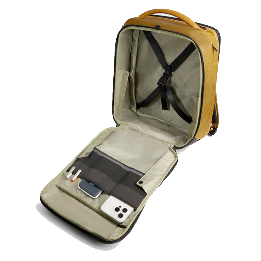 Zaino da Bici PIQUADRO in Nylon Riciclato Senape con Porta Pc 17,3" Linea PQ-Earth - CA6631S137