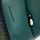Zaino da Bici PIQUADRO in Nylon Riciclato Verde con Porta Pc 17,3" Linea PQ-Earth - CA6631S137