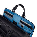 Cartella PIQUADRO Porta Pc 15,6" Linea Wollem in Tessuto e Pelle Colore Nero - CA6637W129