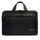 Cartella PIQUADRO Porta Pc 15,6" Linea Wollem in Tessuto e Pelle Colore Nero - CA6637W129
