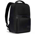 Zaino PIQUADRO da Viaggio con Porta Pc 14" in Tessuto e Pelle Colore Nero Linea Wollem - CA6638W129
