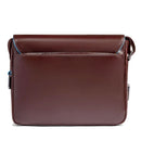 Horizontale Herren-Tasche PIQUADRO aus mahagonfarbenem Leder, Linie Blue Square – CA6812B2