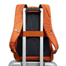 PIQUADRO Rucksack mit Laptopfach 13 Zoll aus Stoff und Leder in Orange - CA6823W138
