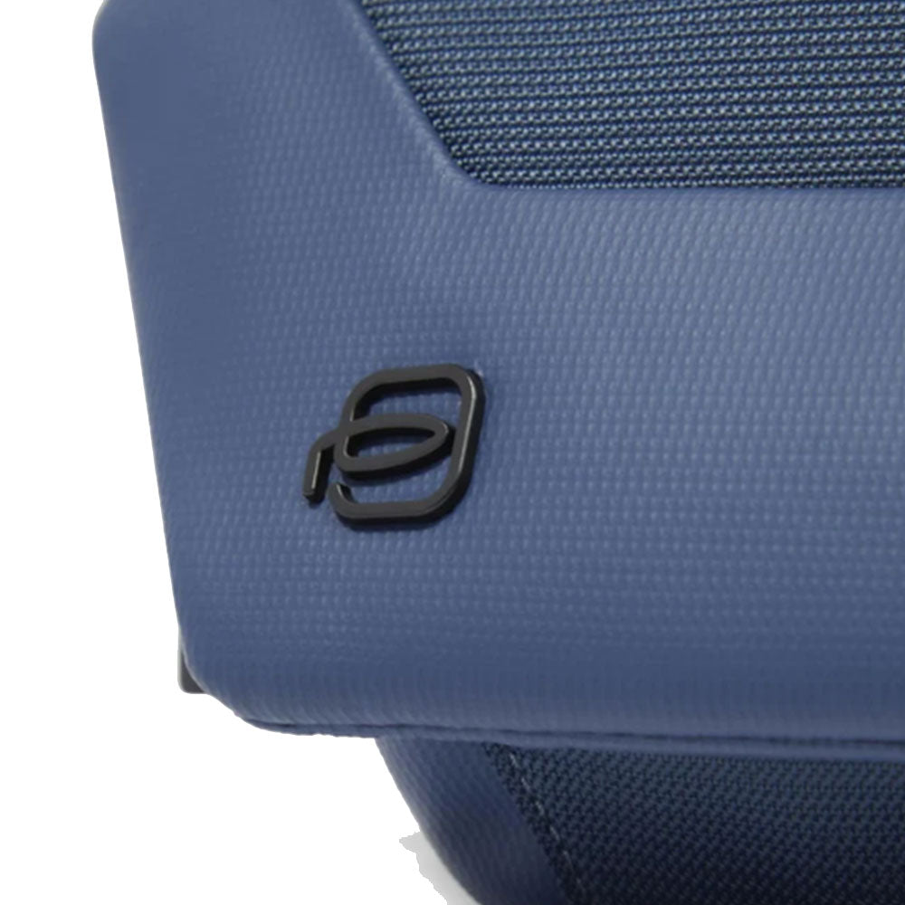 Herren-Bauchtasche PIQUADRO aus Leder und Stoff in Blau Modell City Bags - CA6903S140
