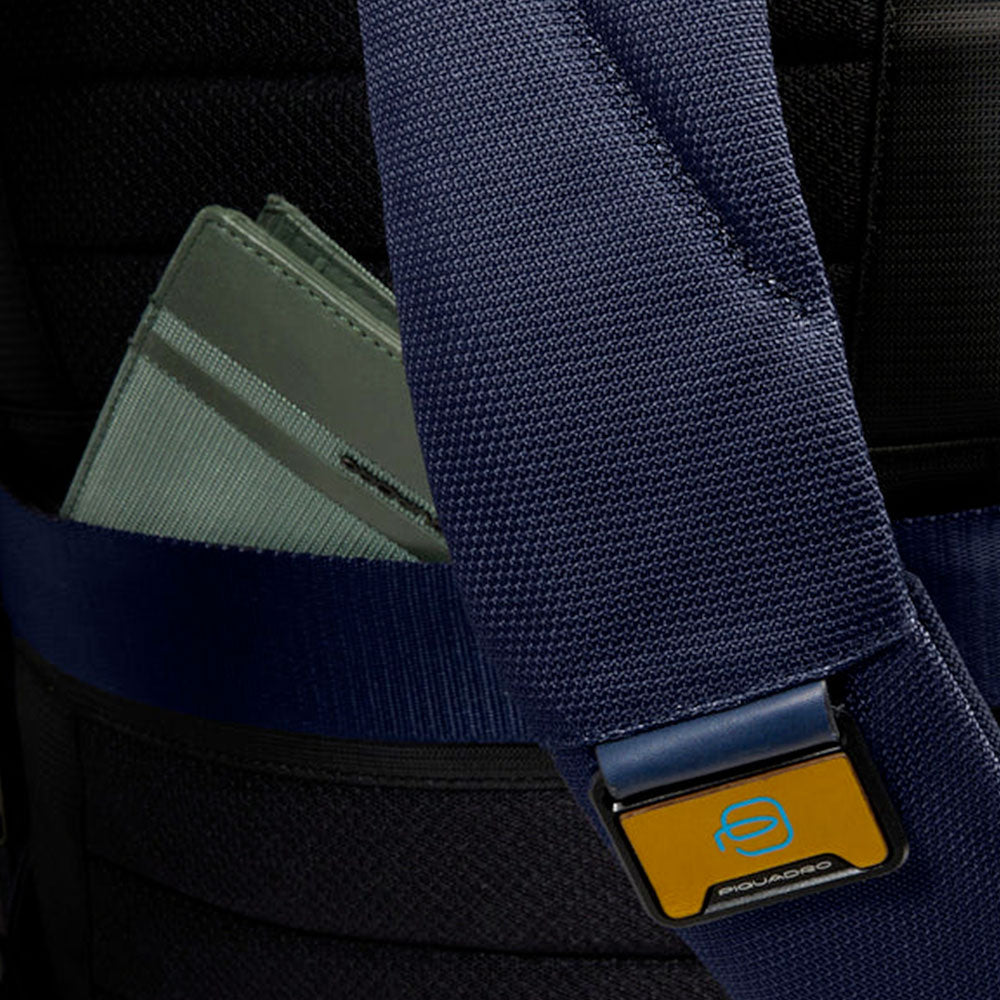 Zaino PIQUADRO Con Porta Pc 15,6" in Tessuto Blu Linea Lyss - CA6928S143BM