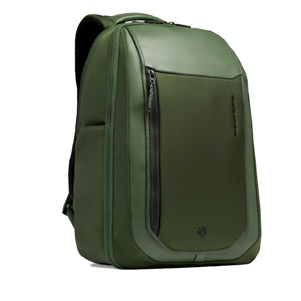 Zaino PIQUADRO Con Porta Pc 15,6" in Tessuto Verde Linea Lyss - CA6928S143BM