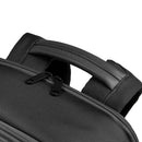 Zaino da Bici PIQUADRO Con Porta Pc 15,6" in Tessuto e Pelle Colore Nero Linea Lyss - CA6929S143BM