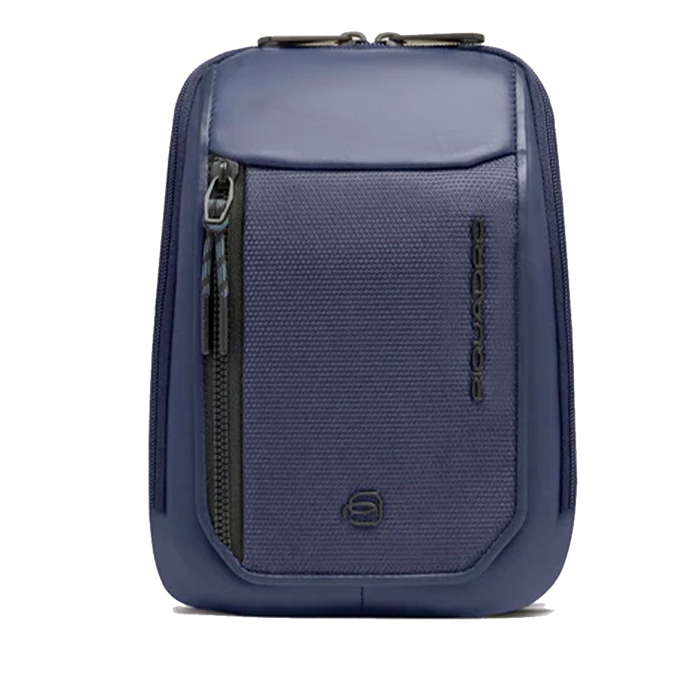 Borsello Uomo PIQUADRO in Tessuto Blu Linea Lyss - CA6933S143