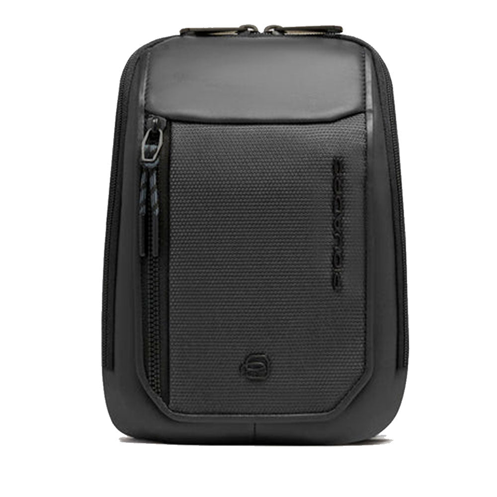 Borsello Uomo PIQUADRO in Tessuto Nero Linea Lyss - CA6933S143