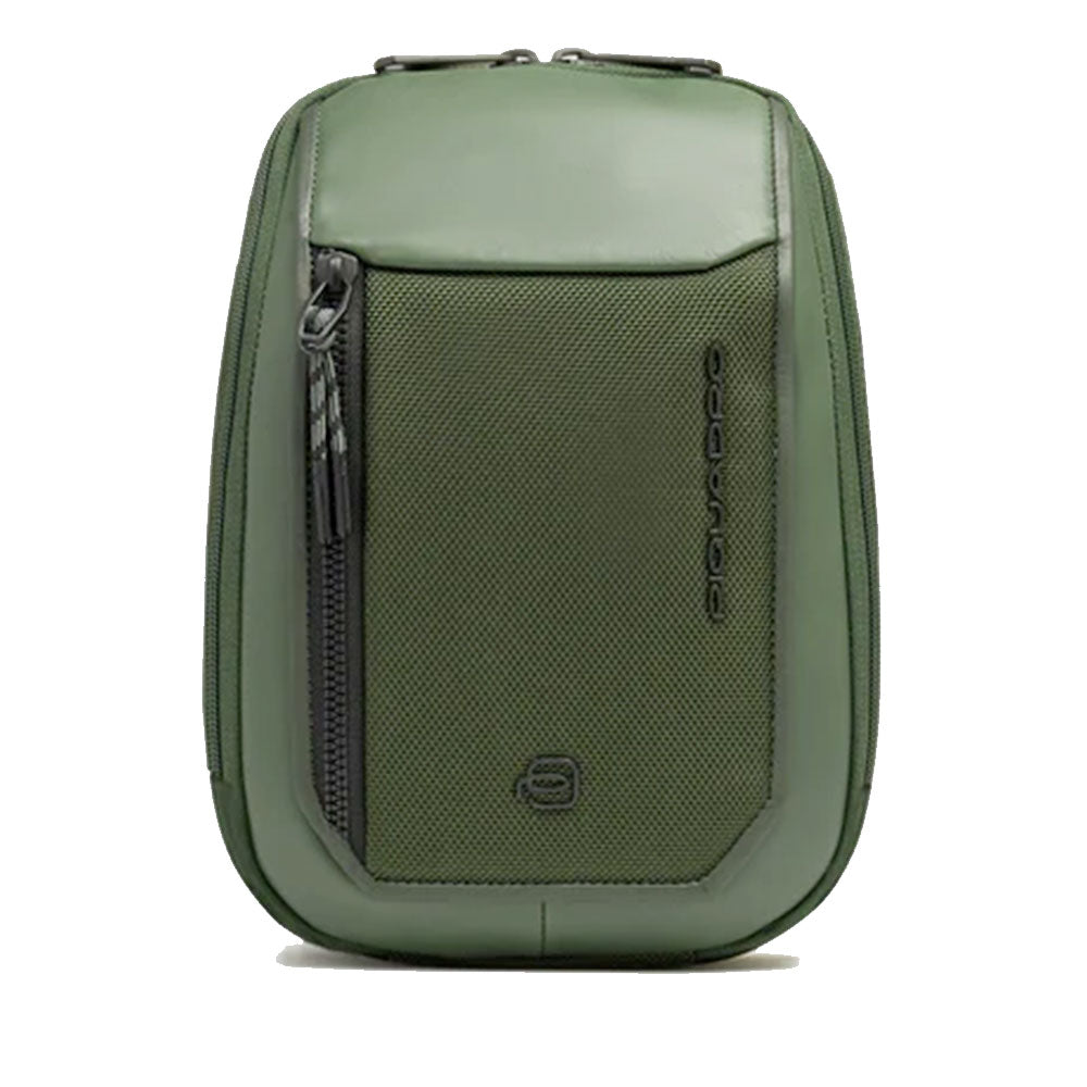 Borsello Uomo PIQUADRO in Tessuto Verde Linea Lyss - CA6933S143