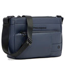 Borsello Uomo Orizzontale PIQUADRO in Tessuto Blu Linea Corner 2.0 - CA6943W129W