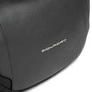 Marsupio Donna PIQUADRO in Pelle e Tessuto Nero Linea Circle - CA6955W92T