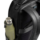 Herren-Rucksack PIQUADRO aus schwarzem Leder mit Laptopfach 14 Zoll Modell Solm - CA7021S141