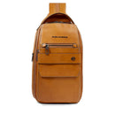 Monospalla Porta iPad mini PIQUADRO linea Solm in Pelle Beige - CA7028S141