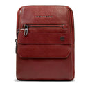 Herren-Umhängetasche mit iPad-Fach PIQUADRO Modell Solm aus cognacfarbenem Leder - CA7031S141