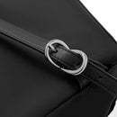 Zaino Donna PIQUADRO Porta PC 15,6" in Pelle e Tessuto Nero Linea Circle - CA7042W92T