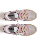Sneakers Donna WUSHU RUYI Club 50 in Suede e Nylon Multicolor