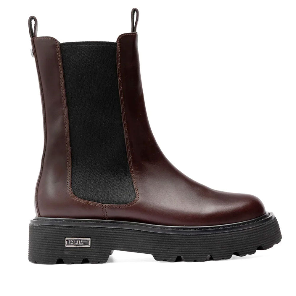 Scarpe Donna CULT Slash 3267 Stivaletti Dark Brown con Inserto Elastico