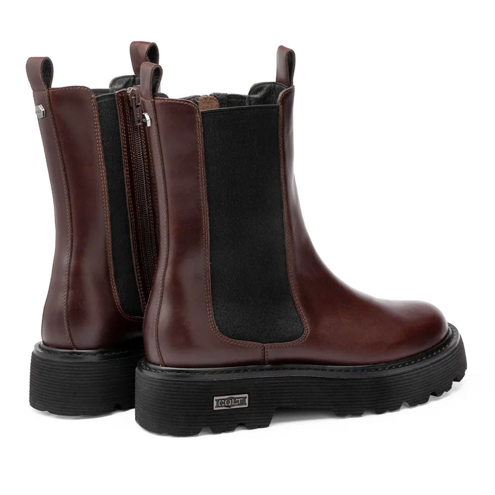 Scarpe Donna CULT Slash 3267 Stivaletti Dark Brown con Inserto Elastico
