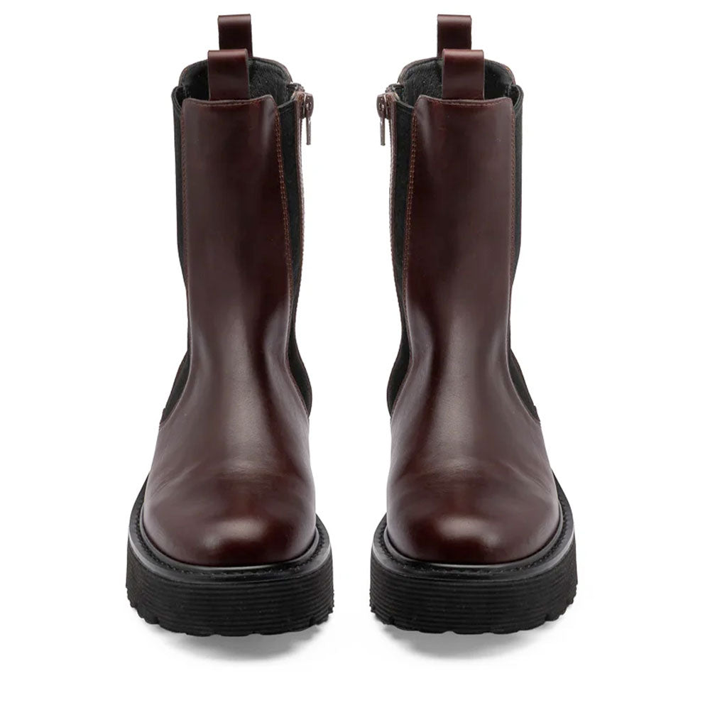 Scarpe Donna CULT Slash 3267 Stivaletti Dark Brown con Inserto Elastico
