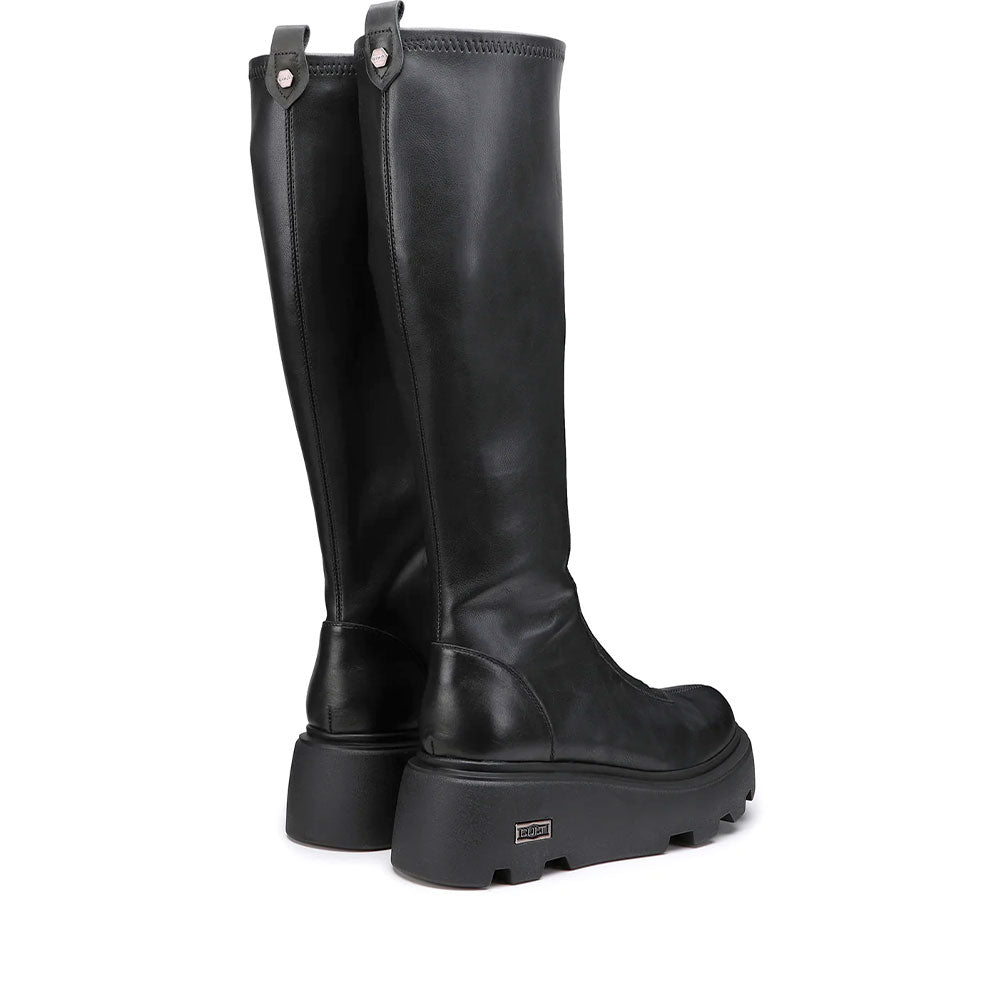 Stivali Alti Donna CULT New Rock 3555 in Pelle Nera