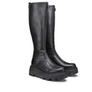 Stivali Alti Donna CULT New Rock 3555 in Pelle Nera