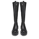 Stivali Alti Donna CULT New Rock 3555 in Pelle Nera