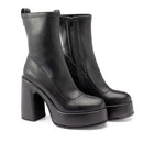 Scarpe Donna CULT Bjork 4103 Mid Stivaletti con Tacco Colore Nero