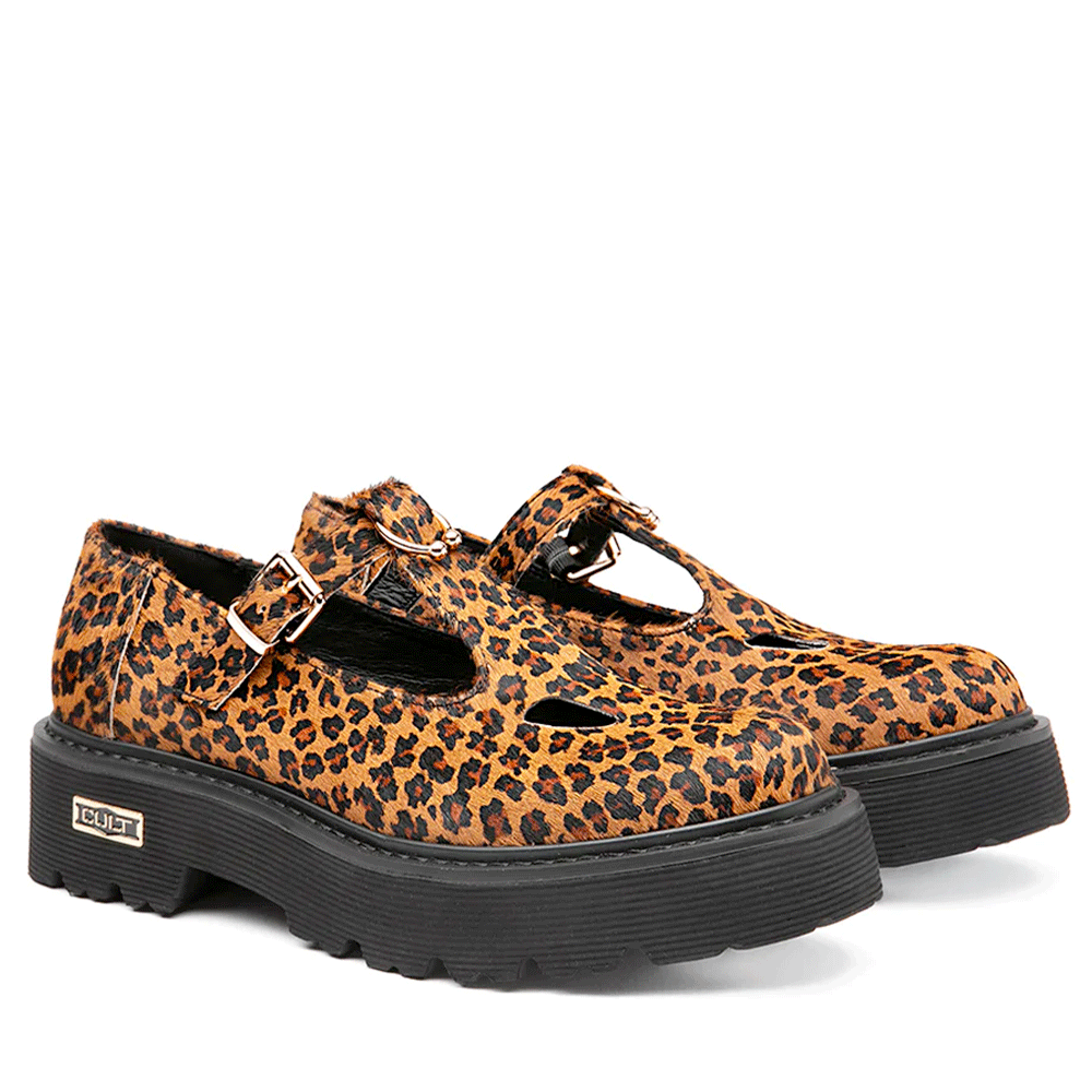 Sandali CULT Slash 4216 in Cavallino Leopard