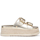 Ciabatte Platform CULT Doja 4515 in Pelle Oro