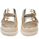 Ciabatte Platform CULT Doja 4515 in Pelle Oro