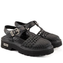 Sandali CULT Slash 4684 in Pelle Nera