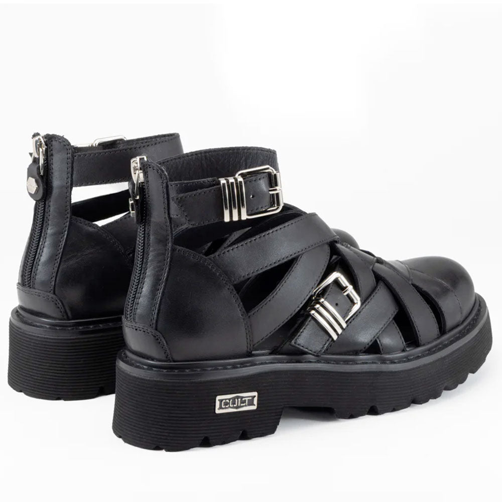 Cult Slash 4694 Sandalen Damen Schwarz