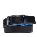 Cintura Uomo PIQUADRO in Pelle Nera Linea Blue Square - CU6743B2