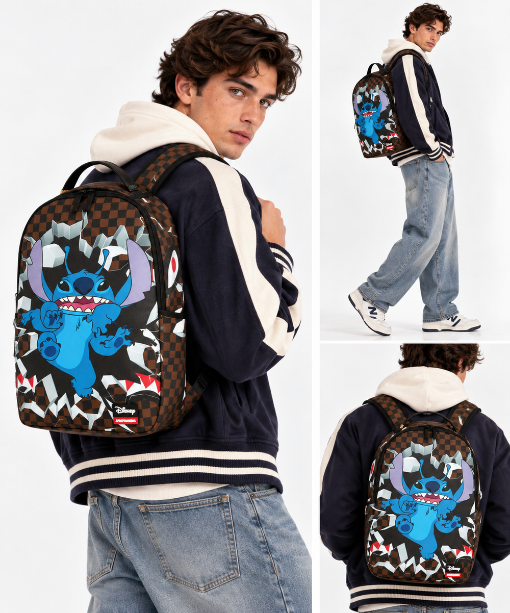 Zaino Unisex SPRAYGROUND stampa Disney Stitch Breakout