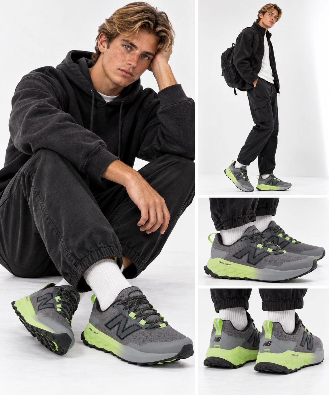 Sneakers Running Uomo NEW BALANCE Fresh Foam X Garoé V2 Catelrock Afterglow e Dry Lime