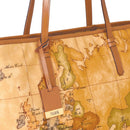 Borsa Donna Shopping Grande con Zip 1A Classe Alviero Martini stampa Geo Classic D007