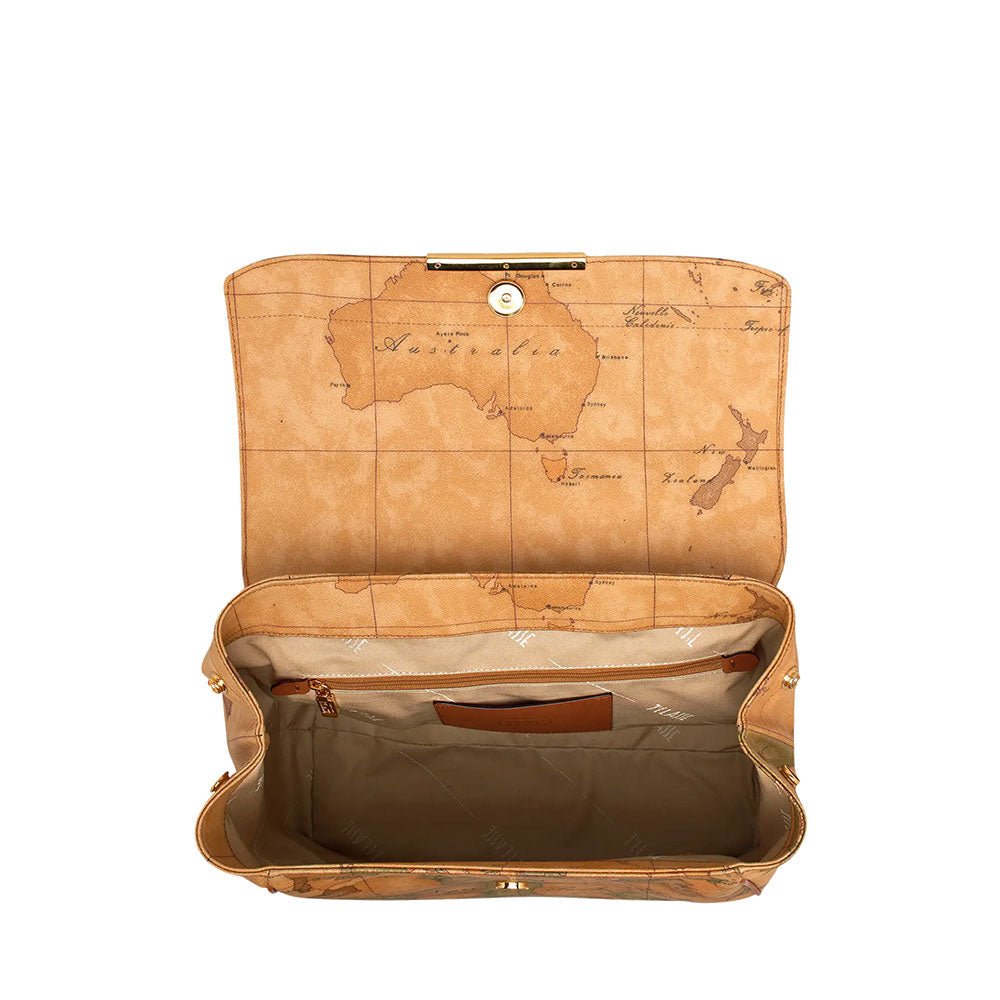 Borsa Donna a Mano con Tracolla 1A Classe Alviero Martini linea Geo Classic D073