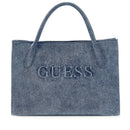 Borsa Donna a Mano con Tracolla GUESS Linea Jodi Colore Denim