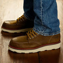 Scarpe Uomo DOCKSTEPS Stivaletti Stringati linea Oakland 1726 in Pelle Testa di Moro