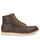 Scarpe Uomo DOCKSTEPS Stivaletti Stringati linea Oakland 1726 in Pelle Testa di Moro